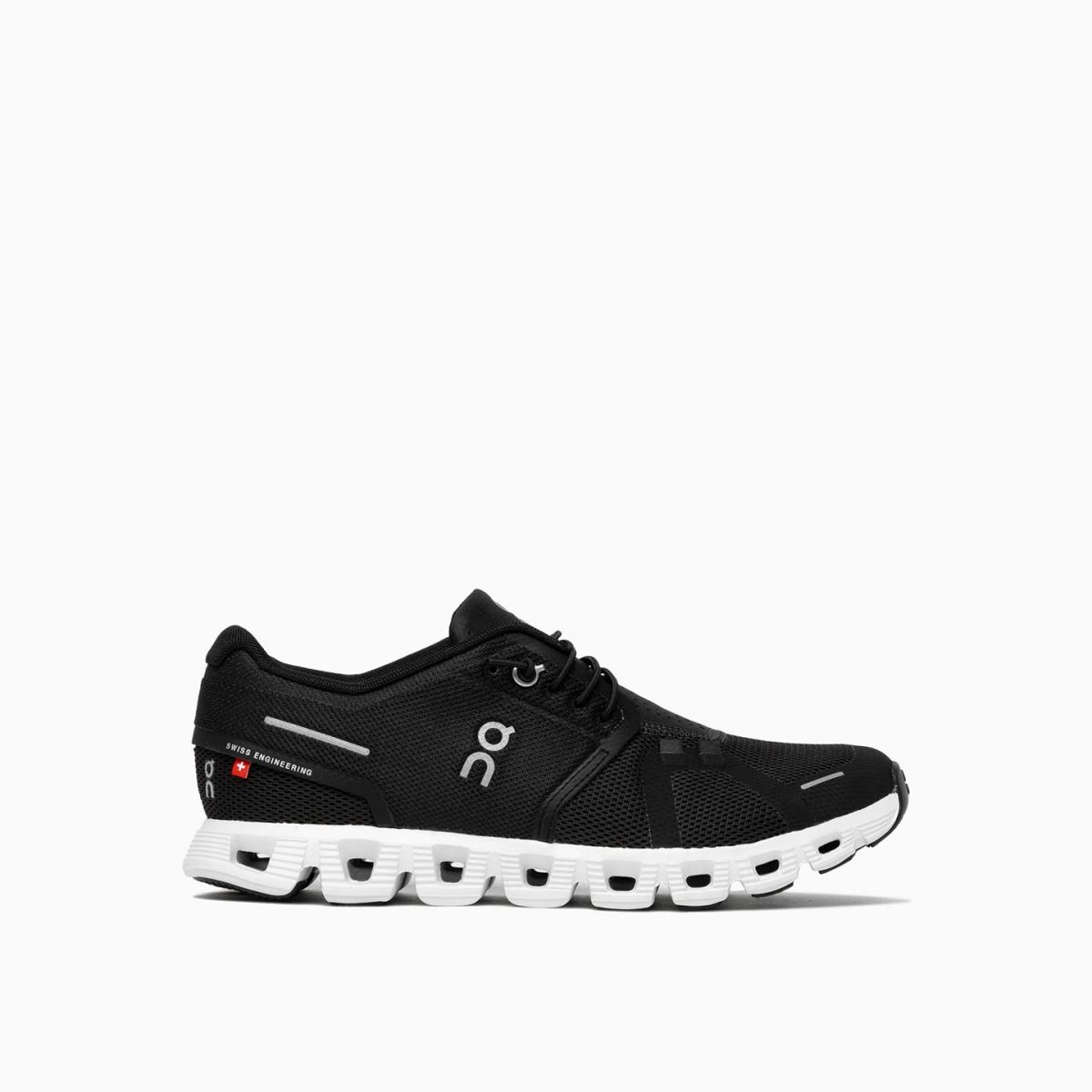 SNEAKERS Donna ON RUNNING CLOUD 5 - 59.98904 BLACK/WHITE