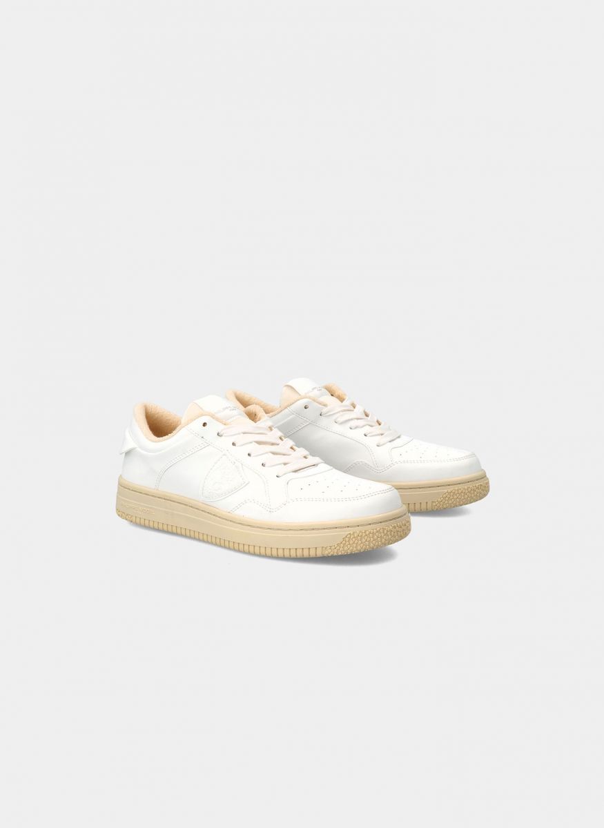 SNEAKERS Donna PHILIPPE MODEL PARIS LYLD CL04 - LYON RECYCLE BLANC