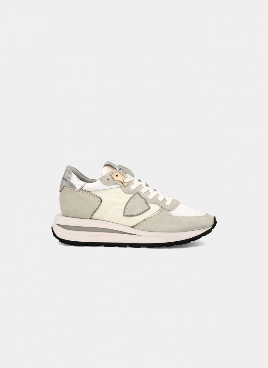 SNEAKERS Donna PHILIPPE MODEL PARIS TKLD W003 - TROPEZ HAUTE BLANC