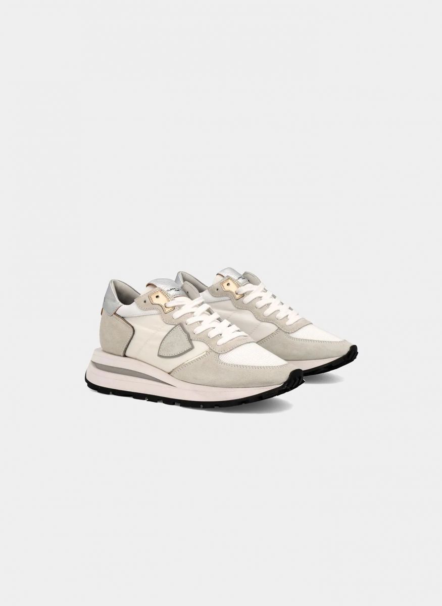 SNEAKERS Donna PHILIPPE MODEL PARIS TKLD W003 - TROPEZ HAUTE BLANC
