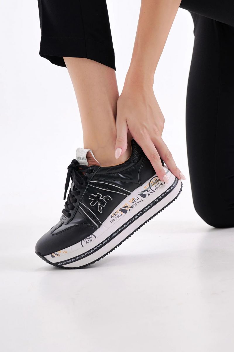 SNEAKERS Donna PREMIATA BETH 6045 BLACK