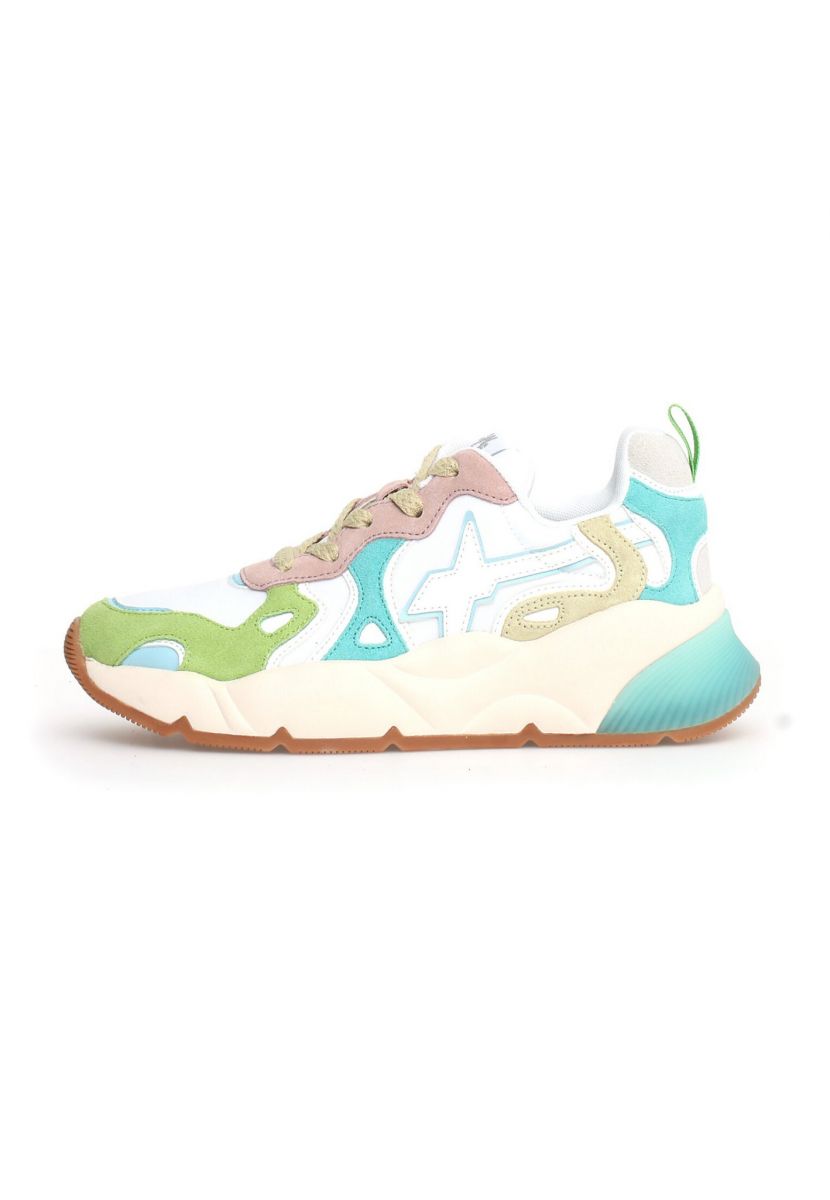 SNEAKERS Donna W6YZ SARAH 2018294-01 2F50 LIME/CIPRIA/CAPRI