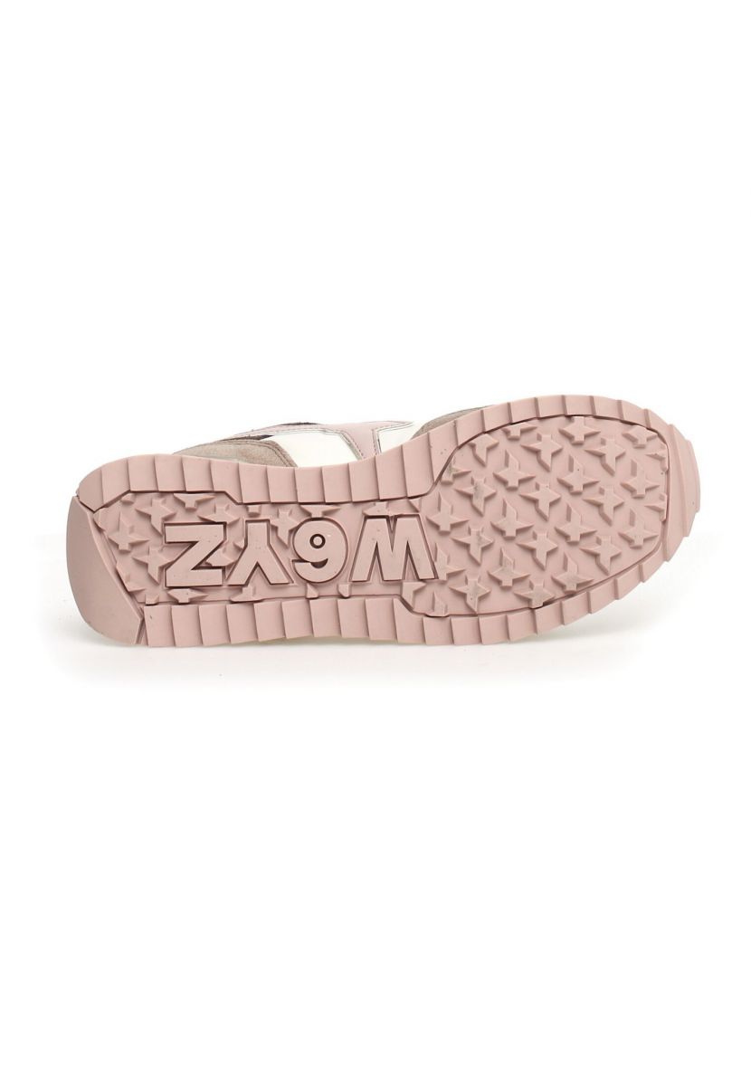 SNEAKERS Donna W6YZ YAK-W. 2016528 23 3D21 TAUPE/BONE/CIPRIA