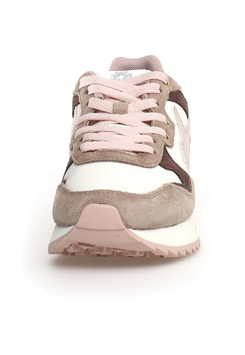 SNEAKERS Donna W6YZ YAK-W. 2016528 23 3D21 TAUPE/BONE/CIPRIA