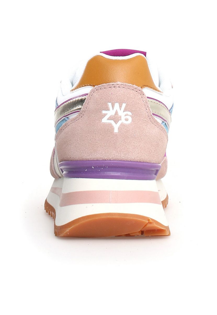 SNEAKERS Donna W6YZ YAK-W. 2016528-42 1M46 CIPRIA/WHITE/TULIP
