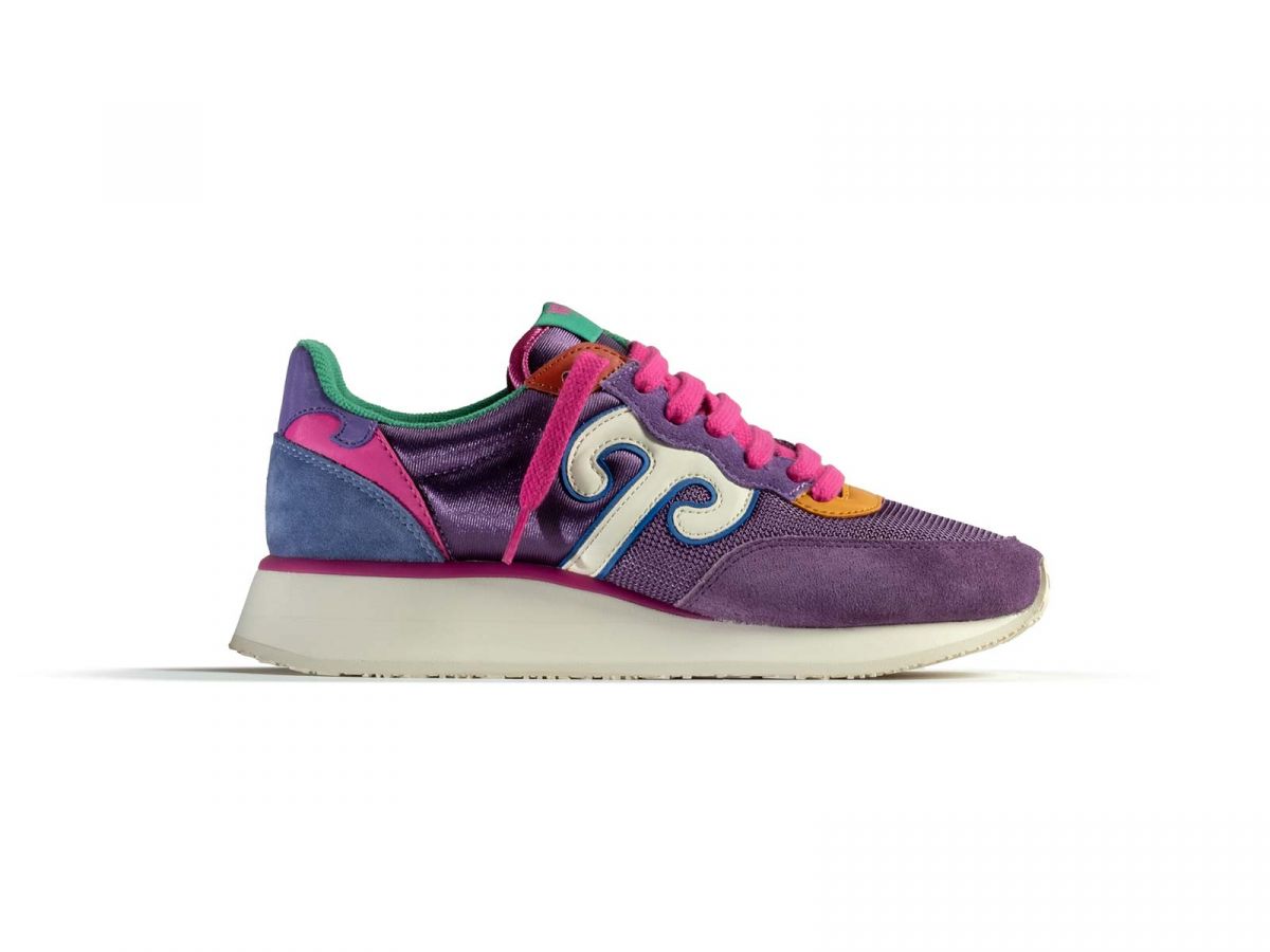 SNEAKERS Donna WUSHU MASTER SPORT MS310 PURPLE/FUCSIA/URANFE/GREEN