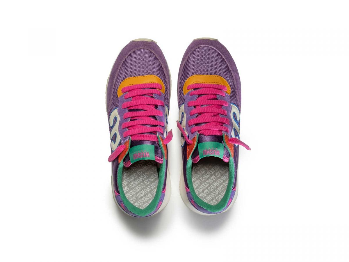 SNEAKERS Donna WUSHU MASTER SPORT MS310 PURPLE/FUCSIA/URANFE/GREEN