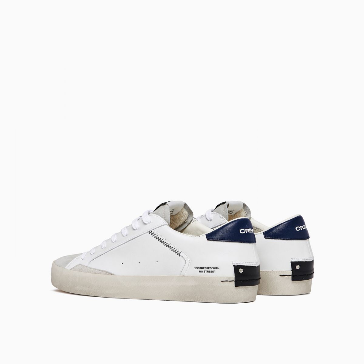 SNEAKERS Uomo CRIME LONDON DISTRESSED 17004 PP6 WHITE/SKY