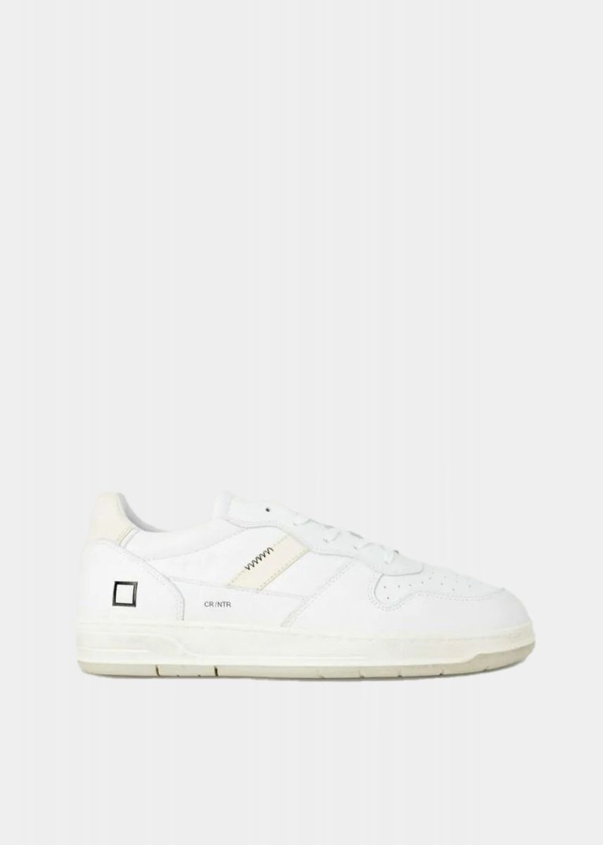 SNEAKERS Uomo DATE M391-C2-NT-IY COURT 2.0 WHITE/IVORY