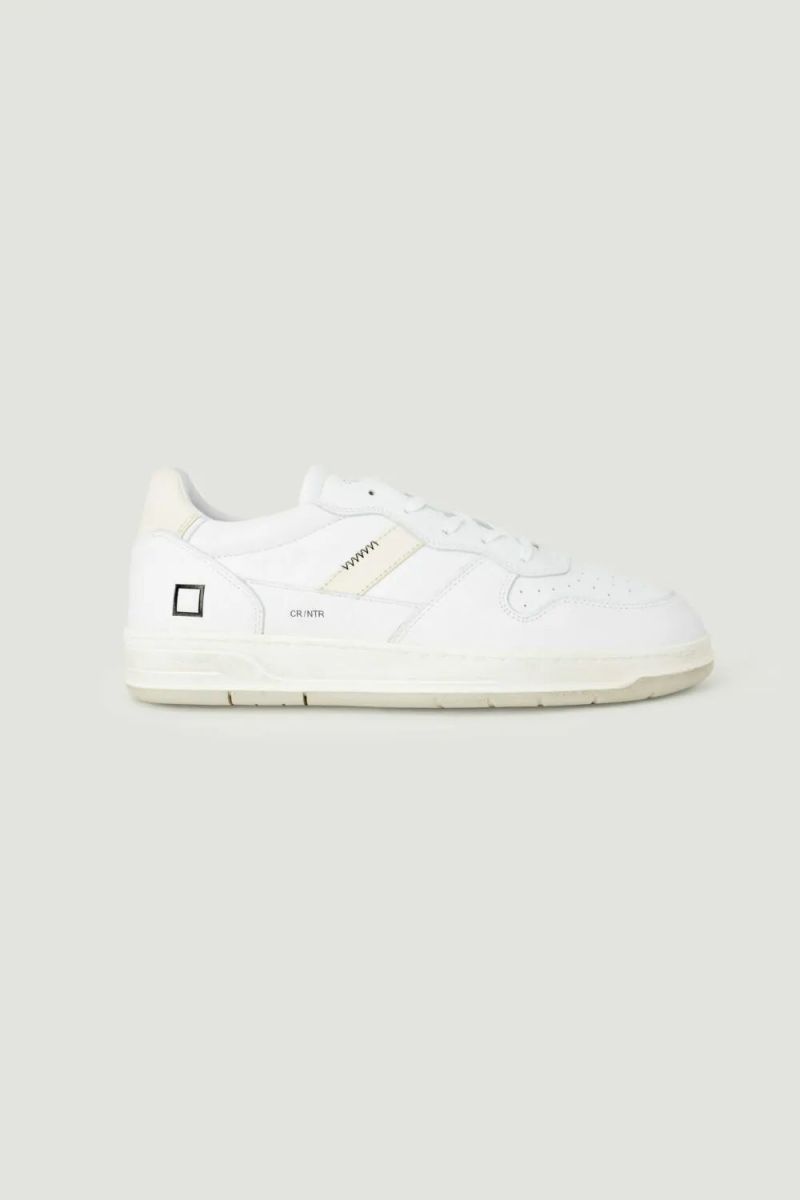 SNEAKERS Uomo DATE M391-C2-NT-IY COURT 2.0 WHITE/IVORY