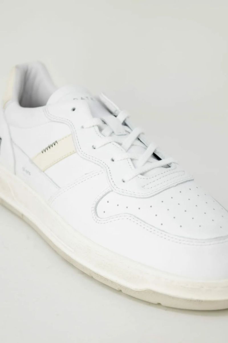 SNEAKERS Uomo DATE M391-C2-NT-IY COURT 2.0 WHITE/IVORY