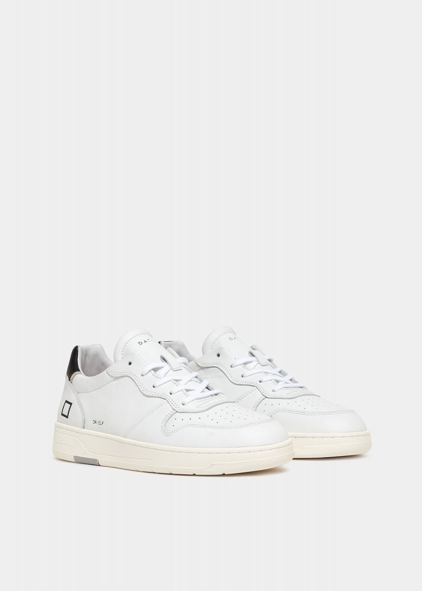 SNEAKERS Uomo DATE M997-CR-CA-WB - COURT CALF WHITE BLACK