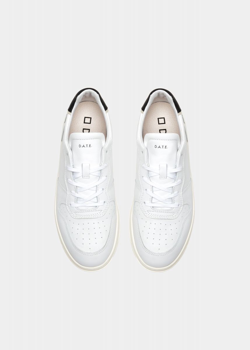 SNEAKERS Uomo DATE M997-CR-CA-WB - COURT CALF WHITE BLACK