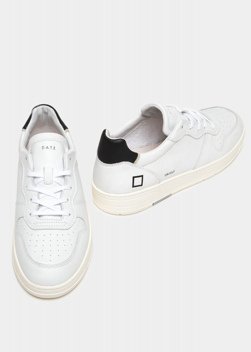 SNEAKERS Uomo DATE M997-CR-CA-WB - COURT CALF WHITE BLACK