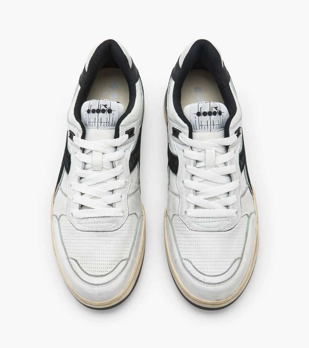 SNEAKERS Uomo DIADORA 179429 B.560 USED ITALIA C0351 - BIANCO NERO