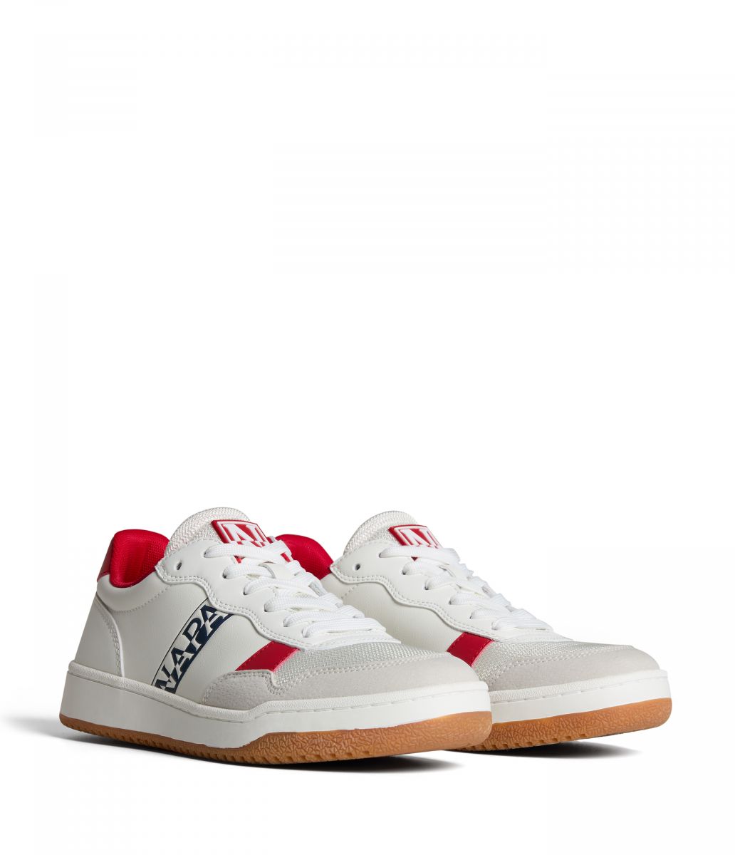 SNEAKERS Uomo NAPAPIJRI Footwear NP0A4HL3 COURTIS01 NM03 WHITE/RED