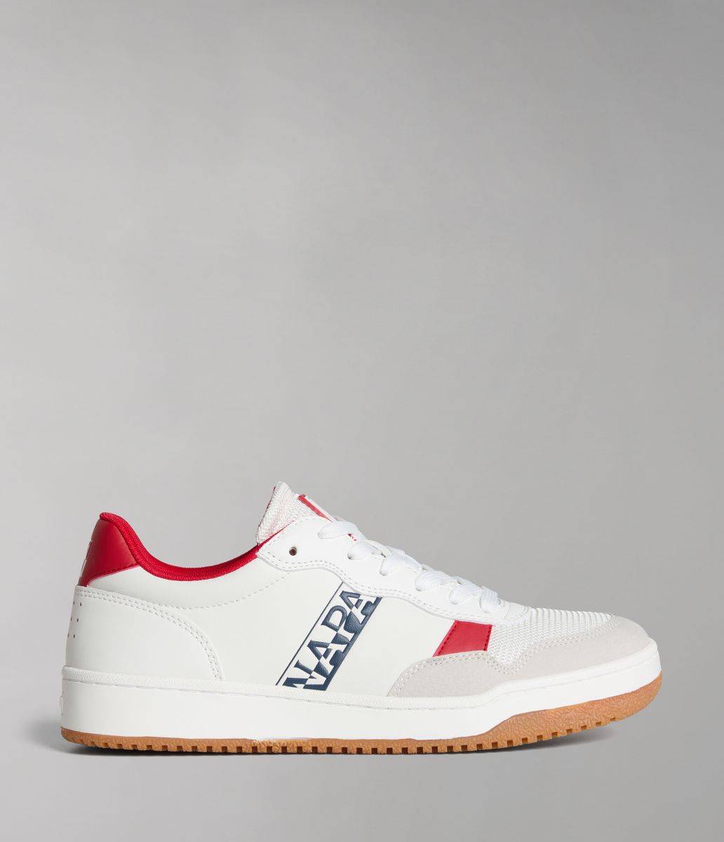 SNEAKERS Uomo NAPAPIJRI Footwear NP0A4HL3 COURTIS01 NM03 WHITE/RED
