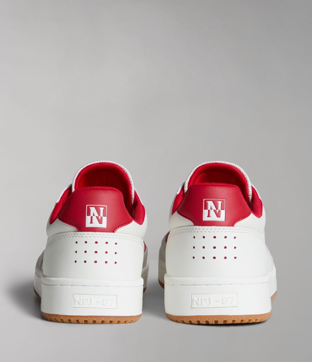 SNEAKERS Uomo NAPAPIJRI Footwear NP0A4HL3 COURTIS01 NM03 WHITE/RED