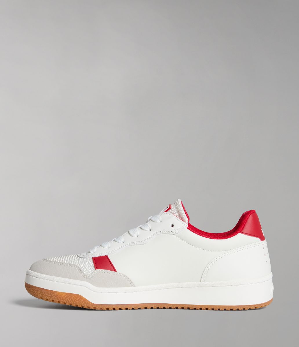 SNEAKERS Uomo NAPAPIJRI Footwear NP0A4HL3 COURTIS01 NM03 WHITE/RED