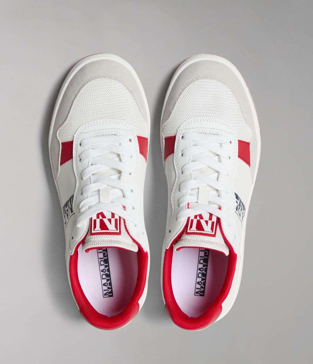 SNEAKERS Uomo NAPAPIJRI Footwear NP0A4HL3 COURTIS01 NM03 WHITE/RED