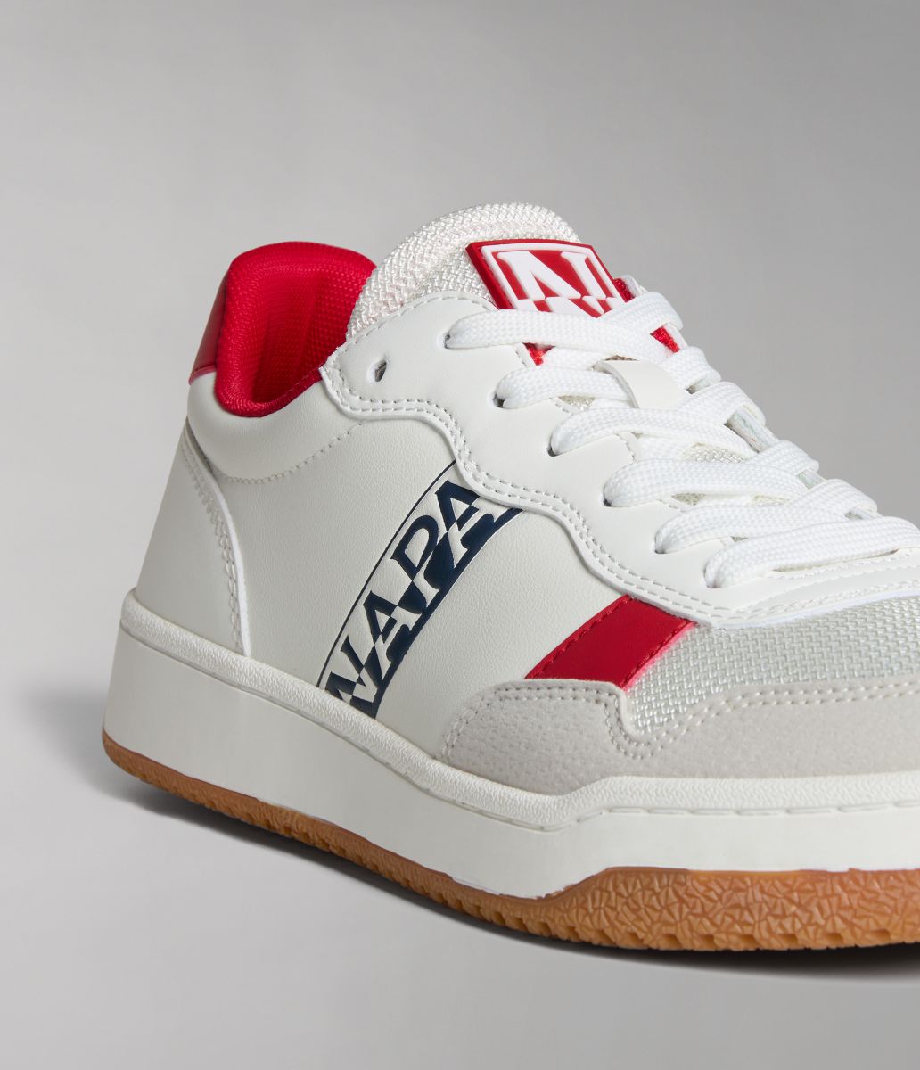 SNEAKERS Uomo NAPAPIJRI Footwear NP0A4HL3 COURTIS01 NM03 WHITE/RED