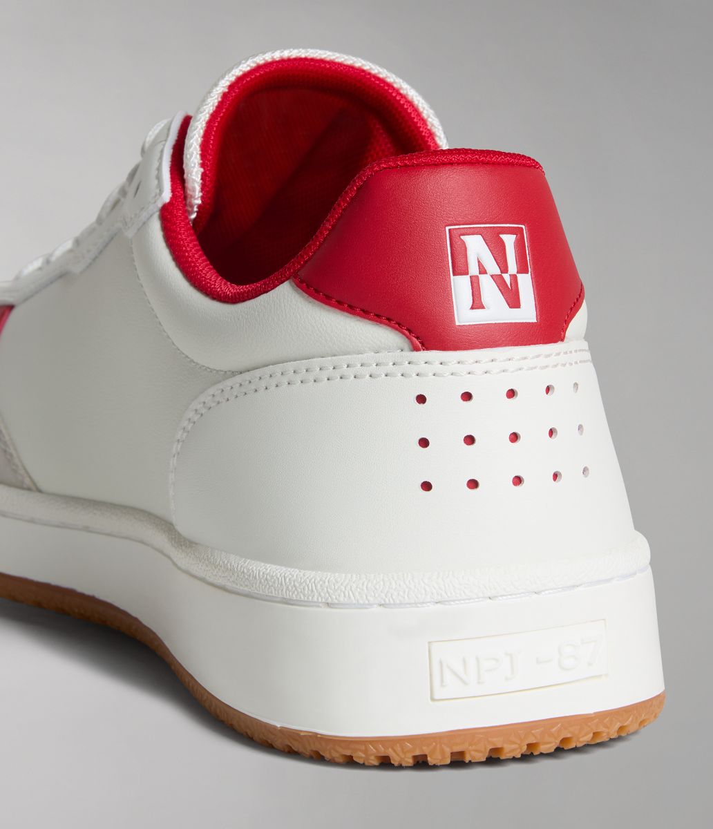SNEAKERS Uomo NAPAPIJRI Footwear NP0A4HL3 COURTIS01 NM03 WHITE/RED