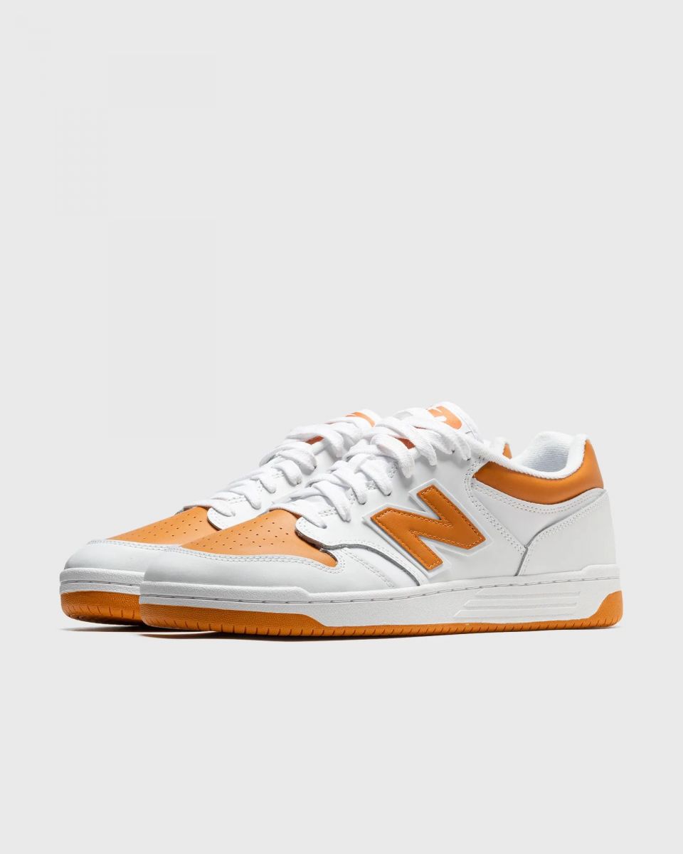 SNEAKERS Uomo NEW BALANCE BB480 LMO WHITE/ORANGE