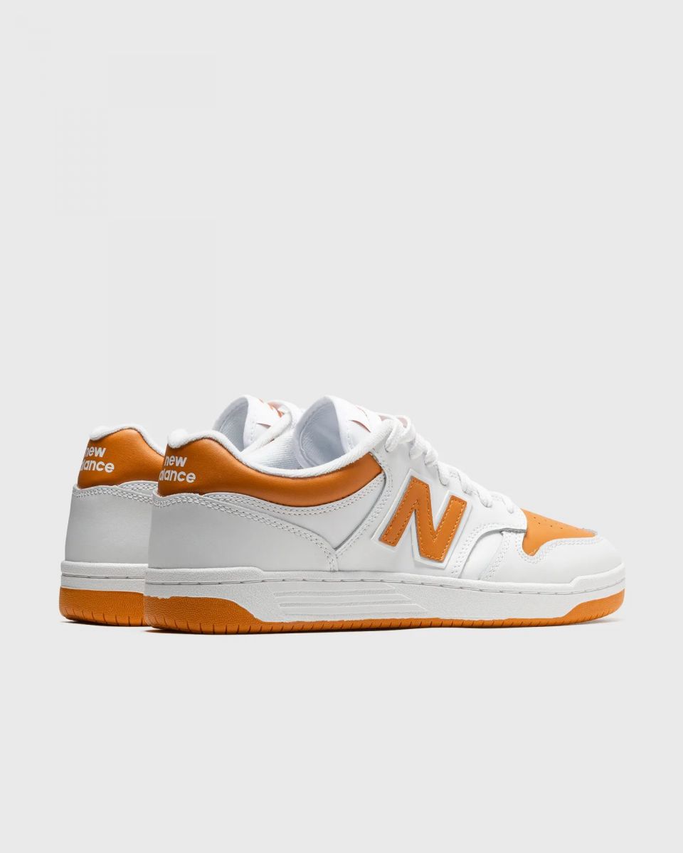 SNEAKERS Uomo NEW BALANCE BB480 LMO WHITE/ORANGE
