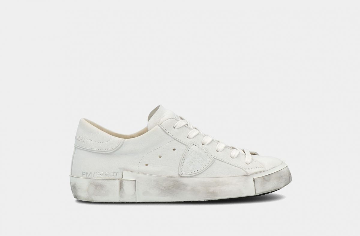 SNEAKERS Uomo PHILIPPE MODEL PARIS PRLU 1012 PARIX X BASIC BLANC