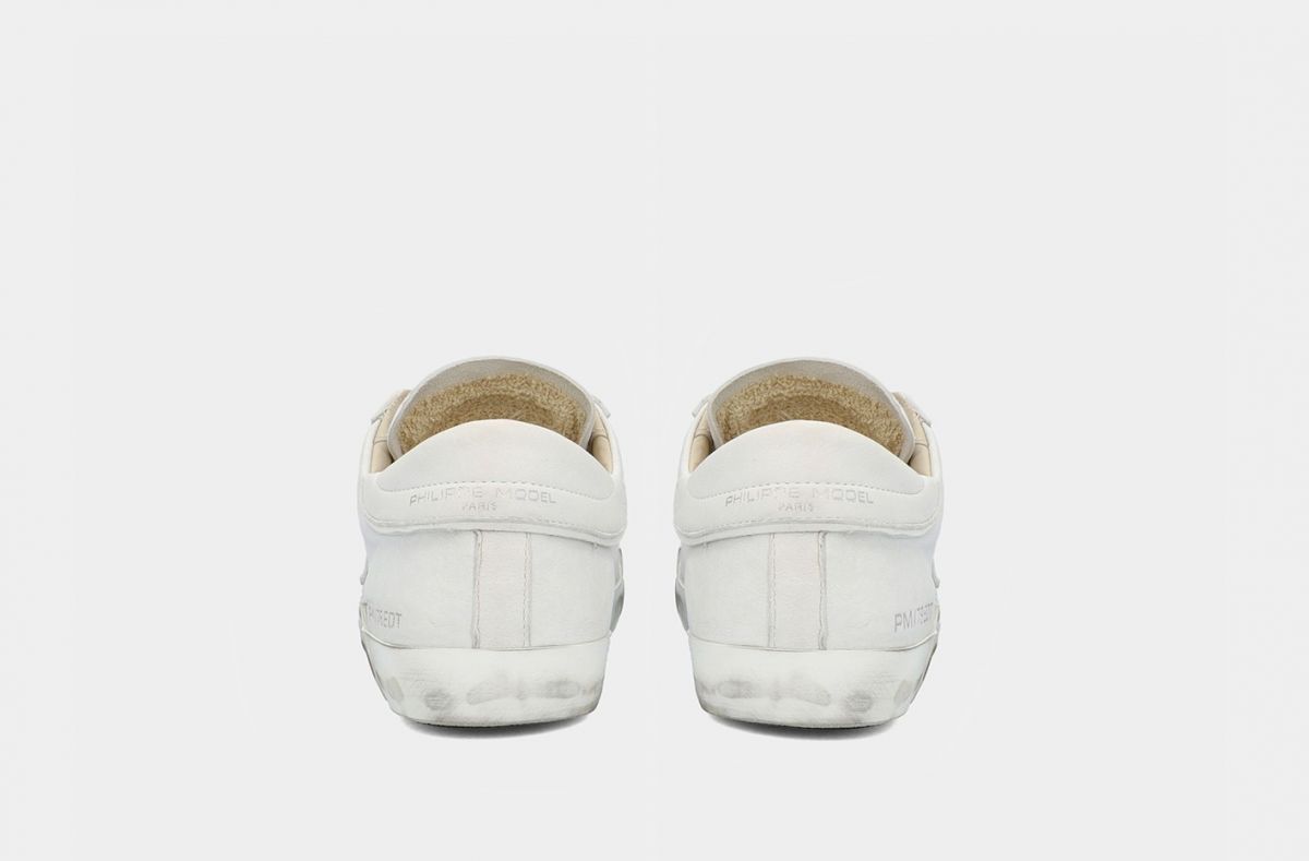 SNEAKERS Uomo PHILIPPE MODEL PARIS PRLU 1012 PARIX X BASIC BLANC