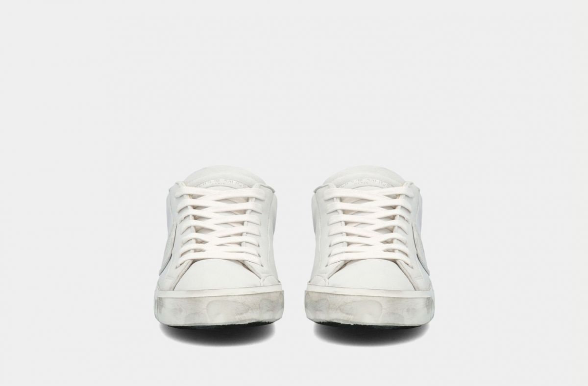 SNEAKERS Uomo PHILIPPE MODEL PARIS PRLU 1012 PARIX X BASIC BLANC