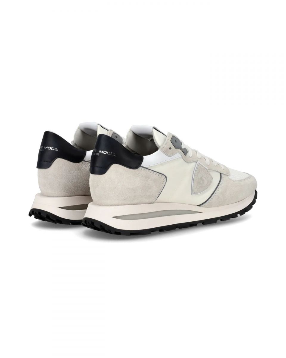 SNEAKERS Uomo PHILIPPE MODEL PARIS TKLU W007 - TROPEZ HAUTE MONDIAL BLANC