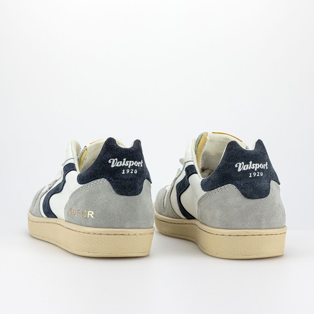 SNEAKERS Uomo VALSPORT 1920 SUPER SUEDE - VS1952M WHITE/BLUE/GREY