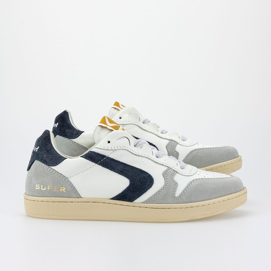 SNEAKERS Uomo VALSPORT 1920 SUPER SUEDE - VS1952M WHITE/BLUE/GREY