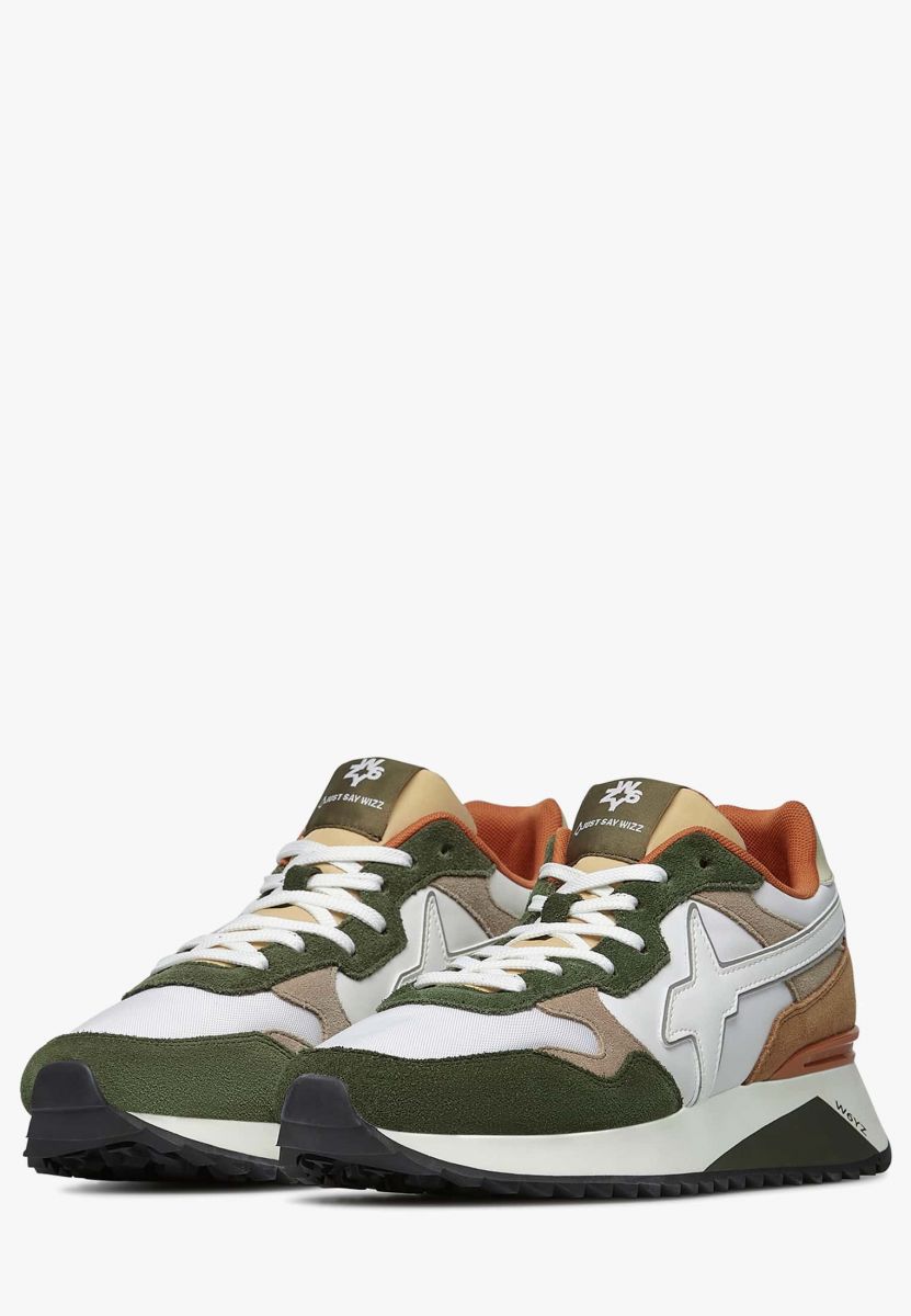 SNEAKERS Uomo W6YZ YAK-M. 2015185-26 2F26 MILITARE/WHT/BROWN