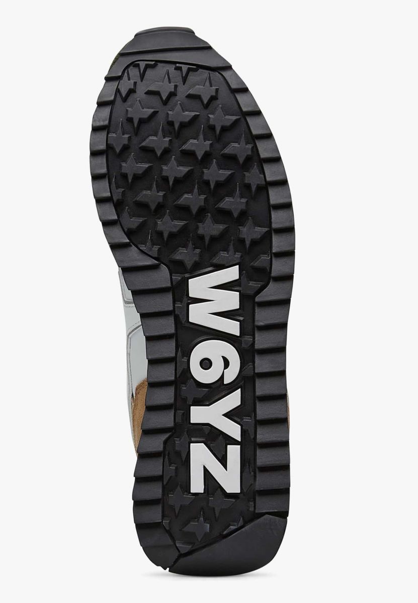 SNEAKERS Uomo W6YZ YAK-M. 2015185-26 2F26 MILITARE/WHT/BROWN