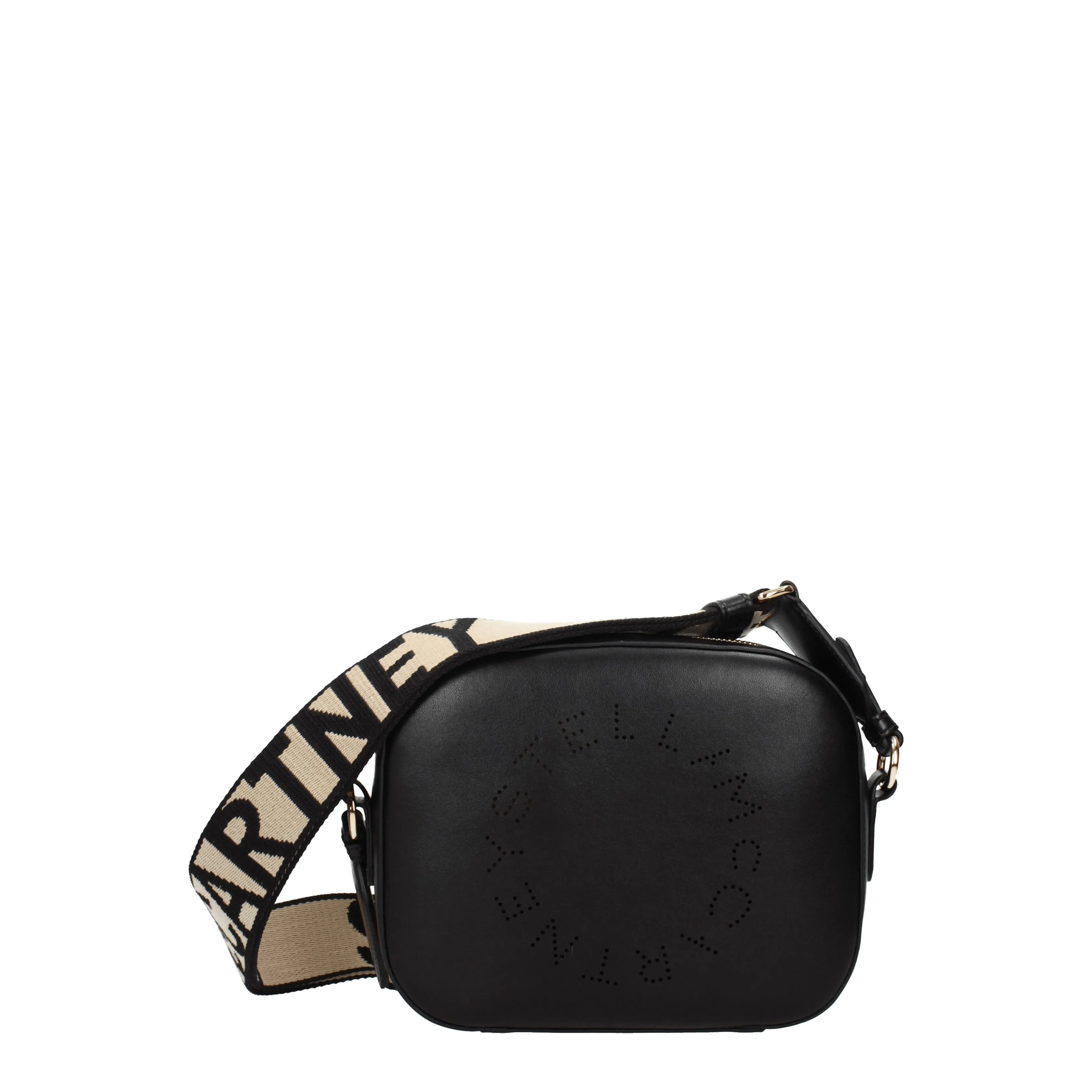Stella McCartney Borse a Tracolla Camera bag Donna Eco Pelle Nero