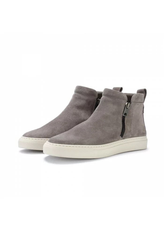 STIVALETTI DONNA MANOVIE TOSCANE | SARA ZIP GRIGIO TAUPE