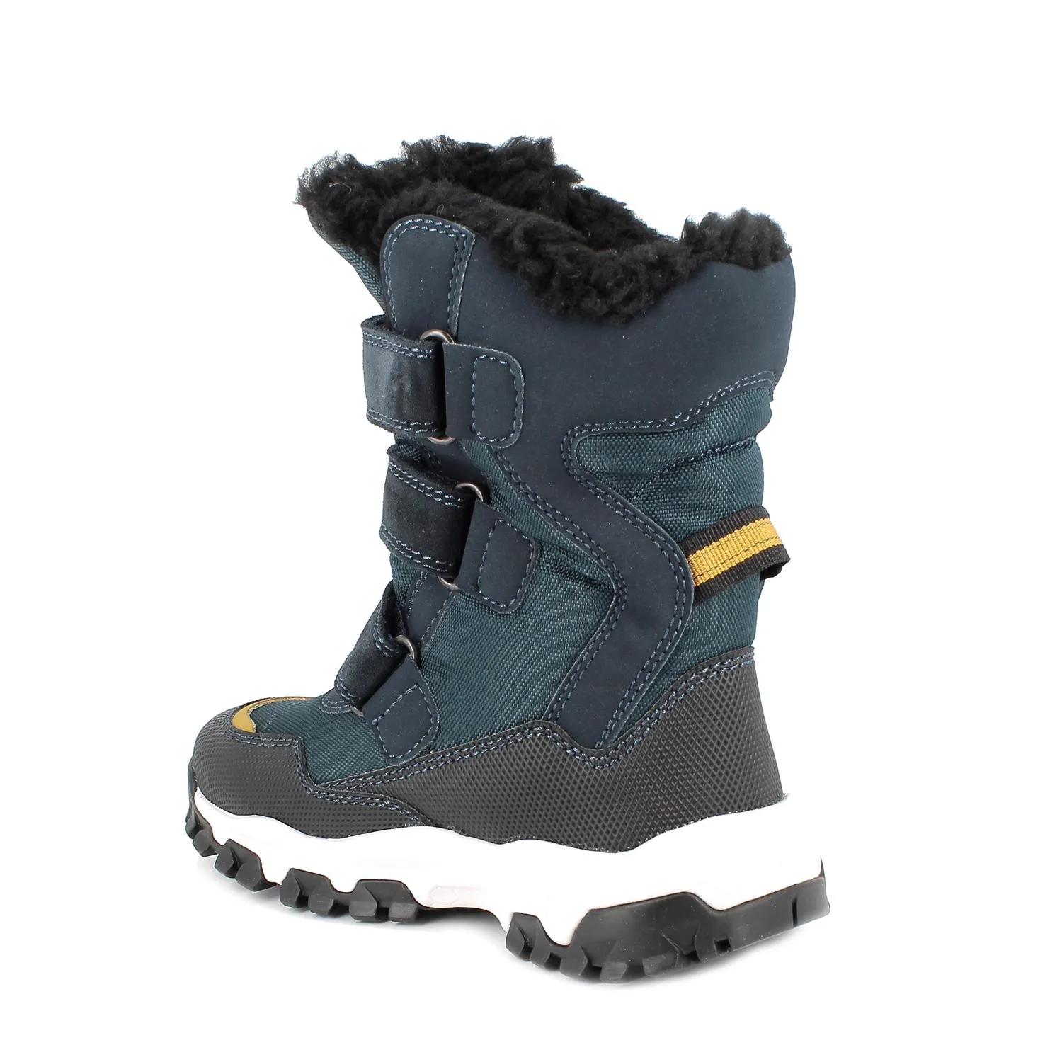 Stivaletti gore-tex da bambino navy-blu petrolio            