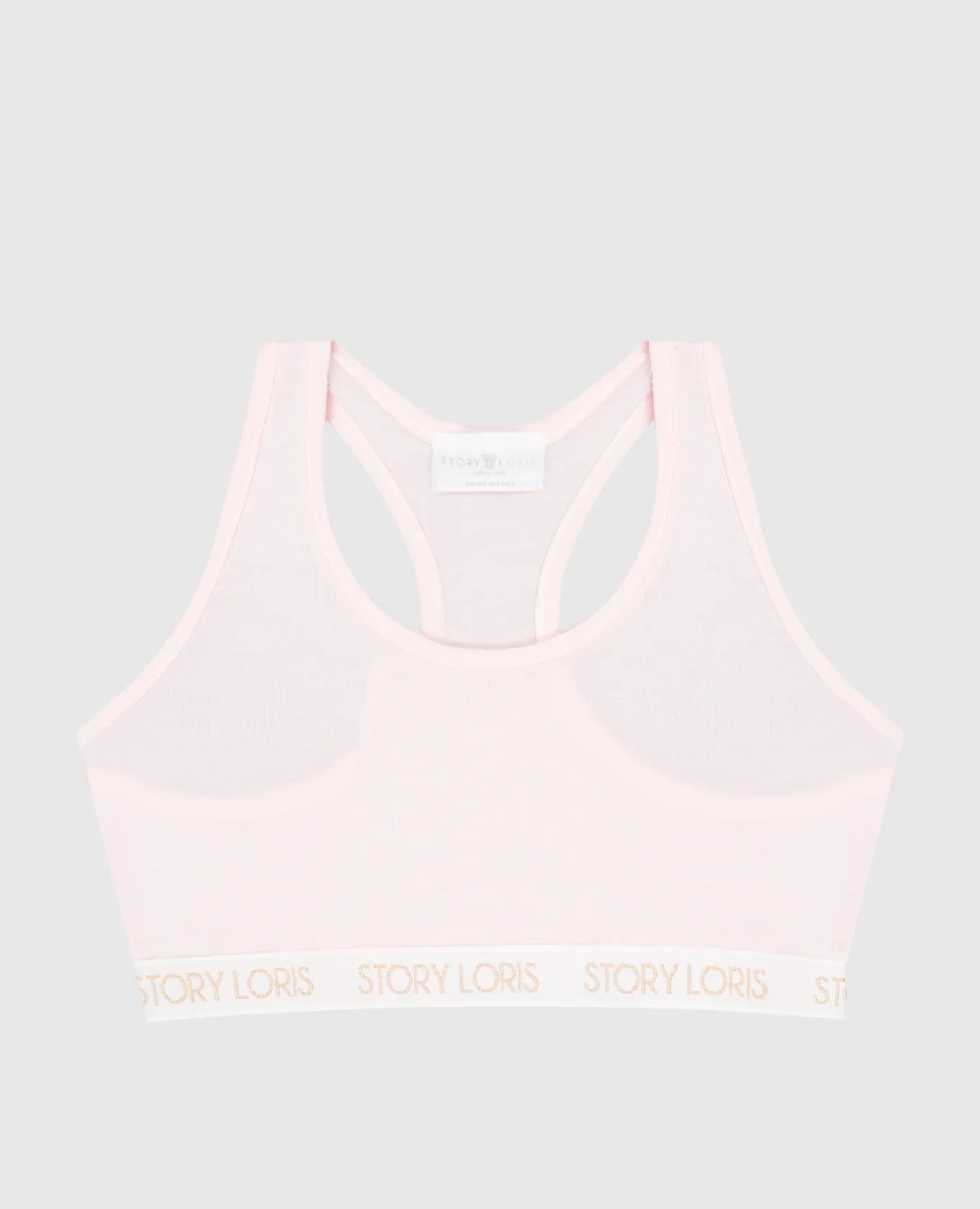 Story Loris Top rosa baby con logo 25379816