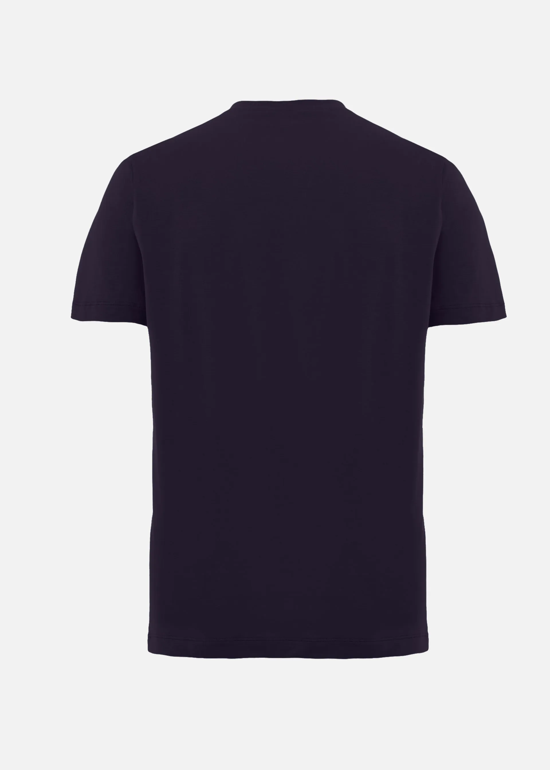 T-shirt girocollo in jersey di cotone