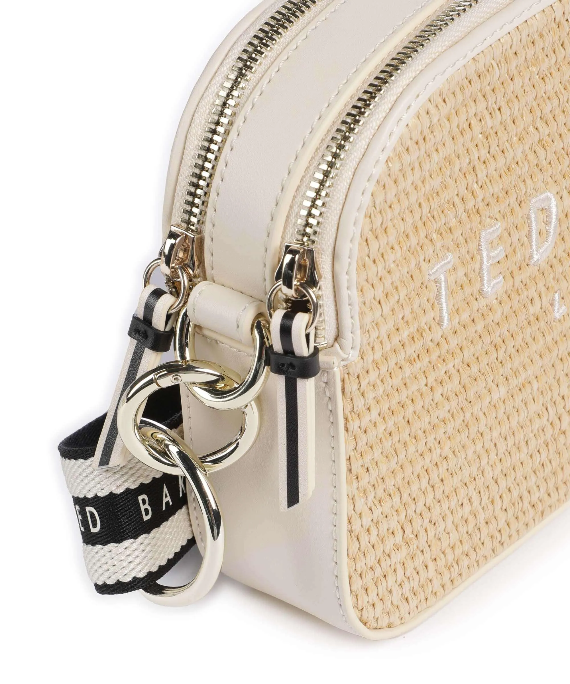  Ted Baker Stelio Borsa a tracolla polipropilene, pelle bovina natura  