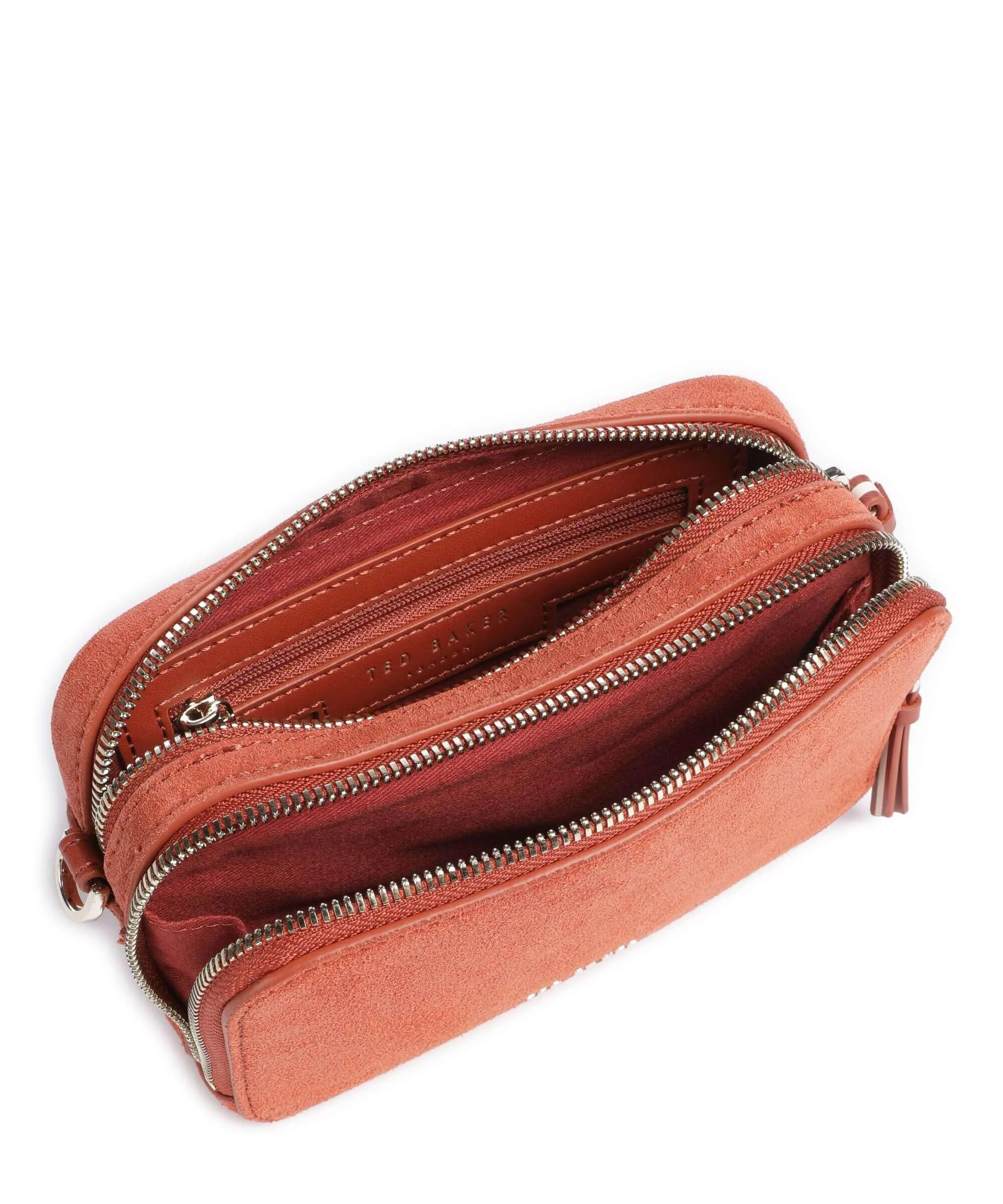  Ted Baker Stunnas Borsa a tracolla pelle bovina ruvida terracotta  