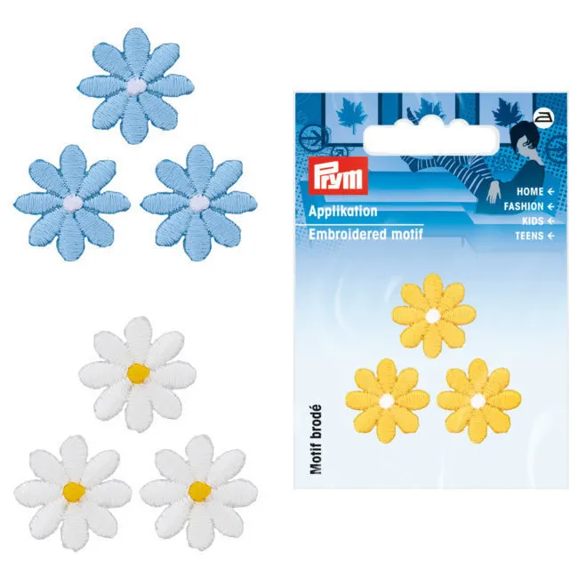 Toppa di fiori - Prym - 3 unità