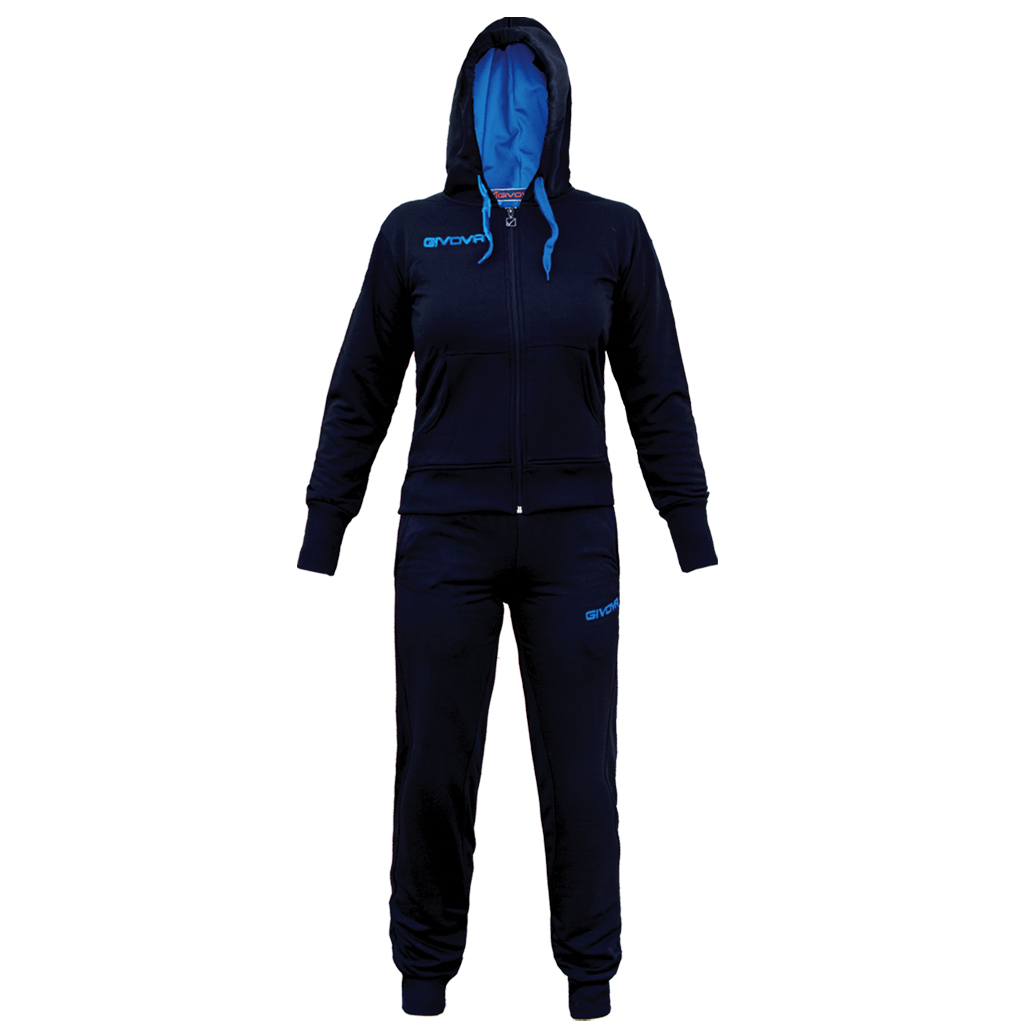Tuta Givova LADY (Donna&Bambina) Cotone polarfleece con cappuccio