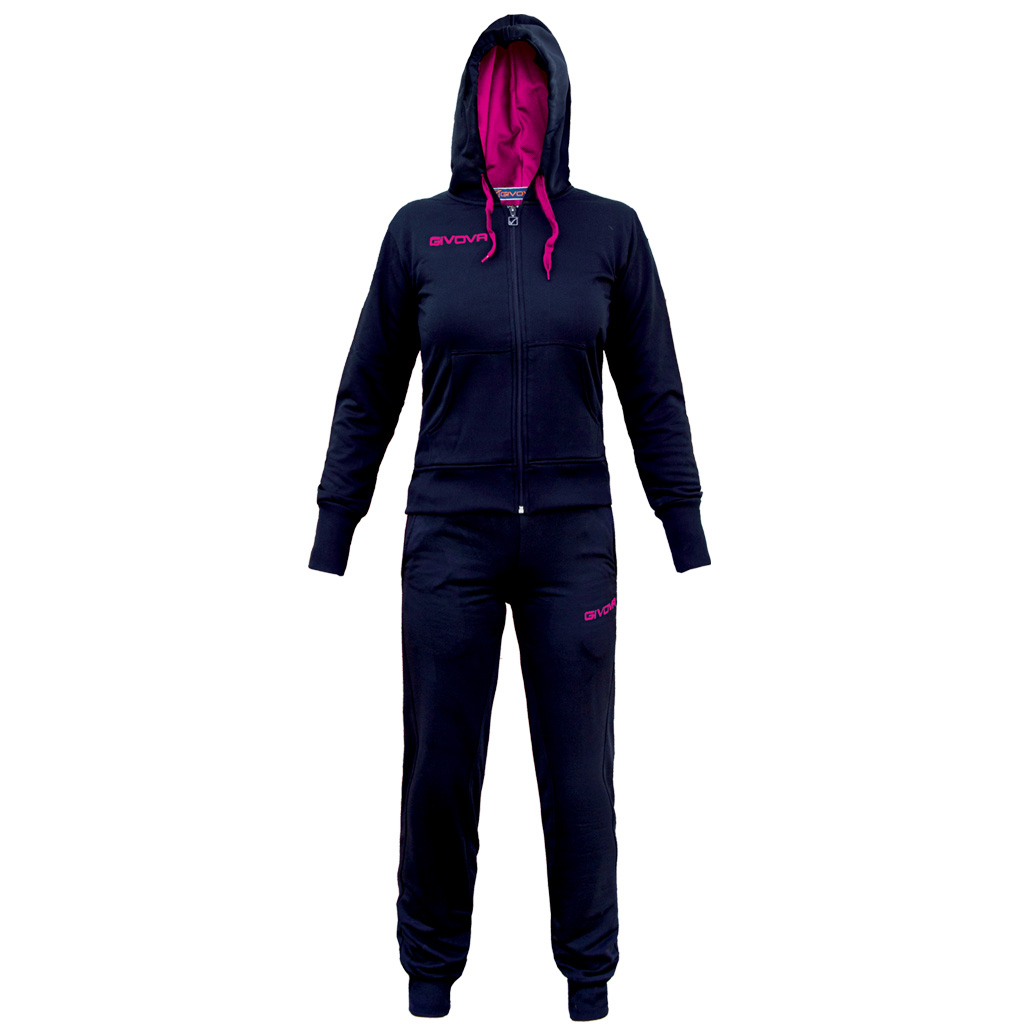 Tuta Givova LADY (Donna&Bambina) Cotone polarfleece con cappuccio
