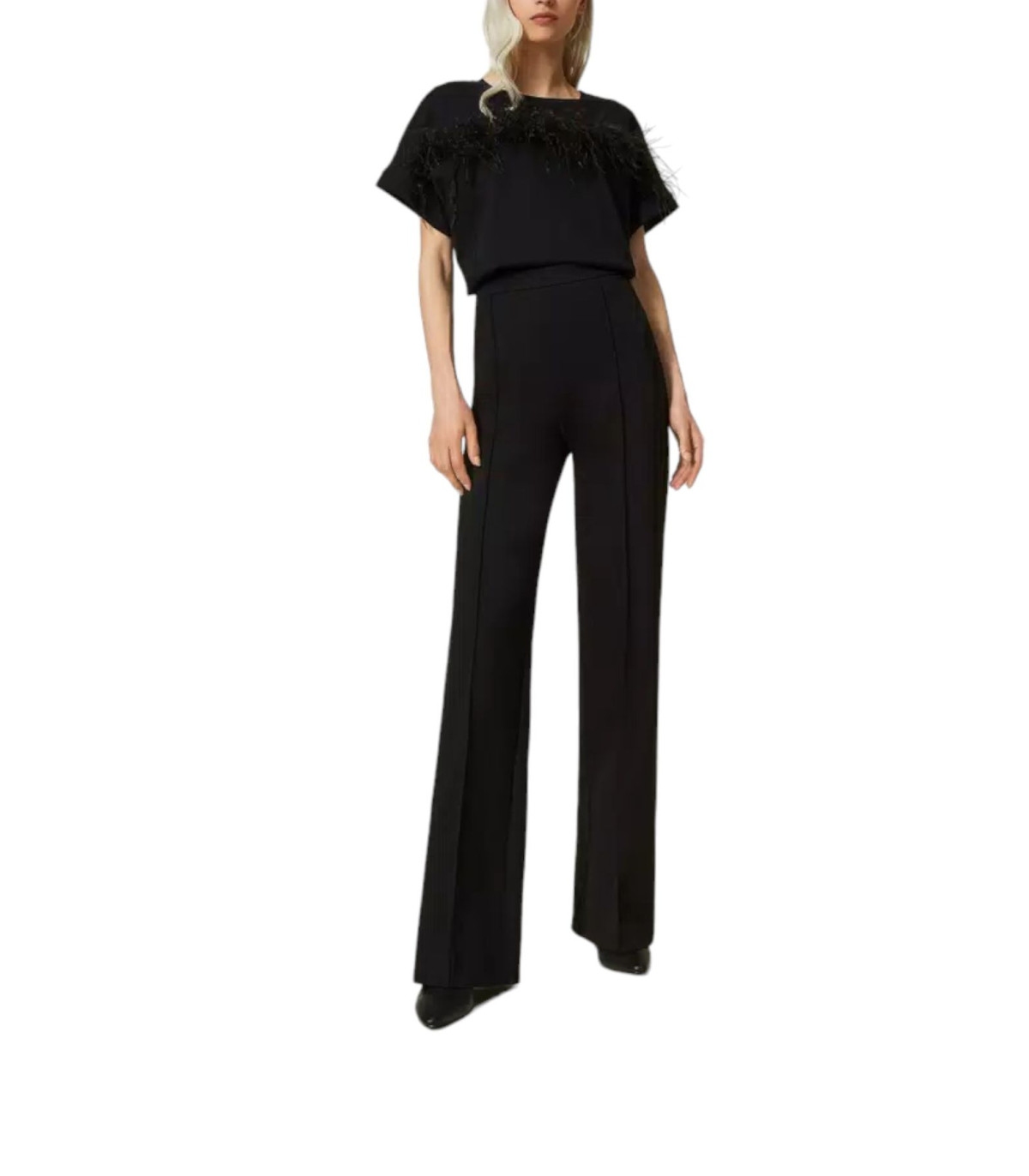Twinset Donna Pantaloni  Vita Alta