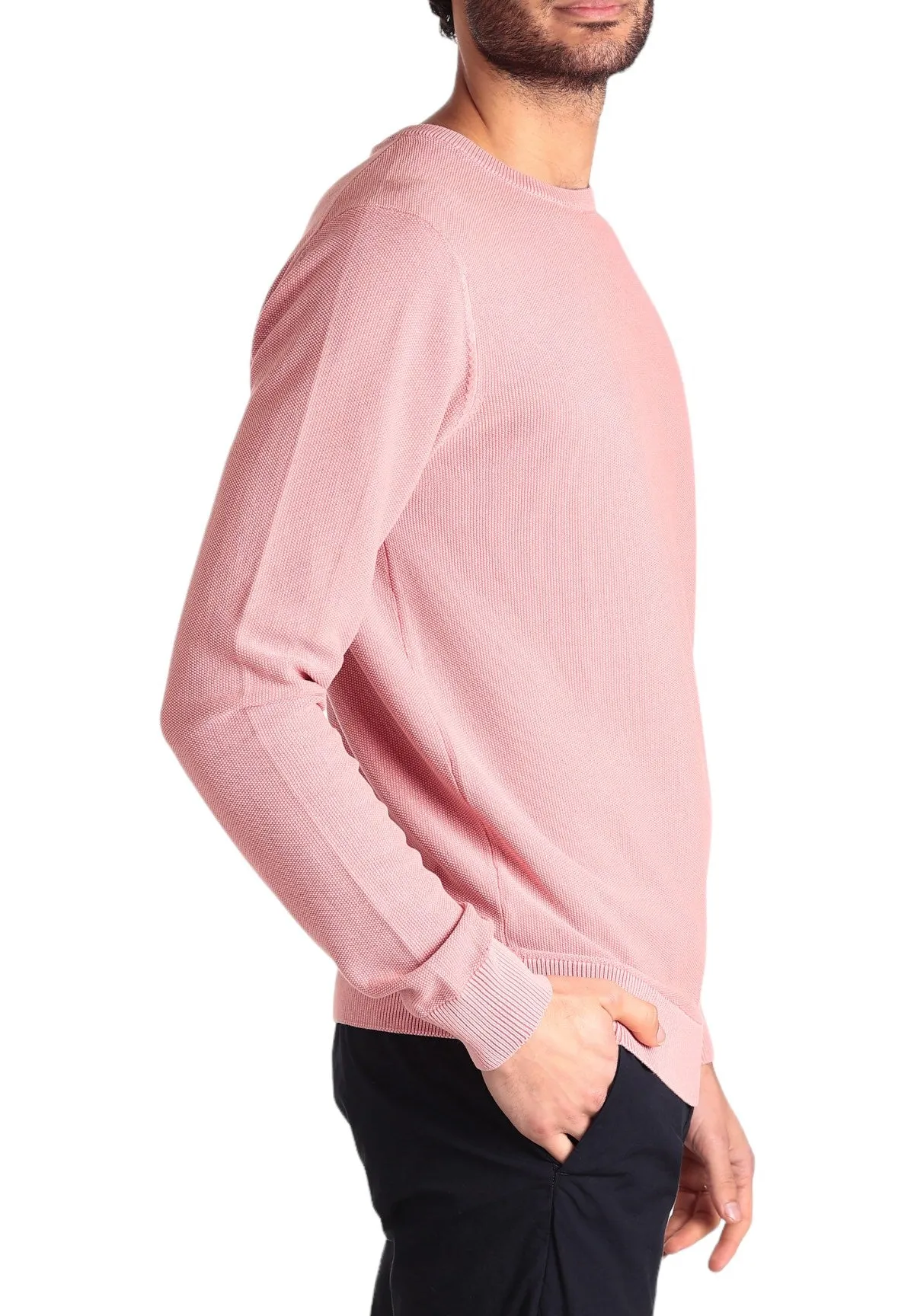 Union Uomo Maglione Girocollo 3852900-522 Rosa
