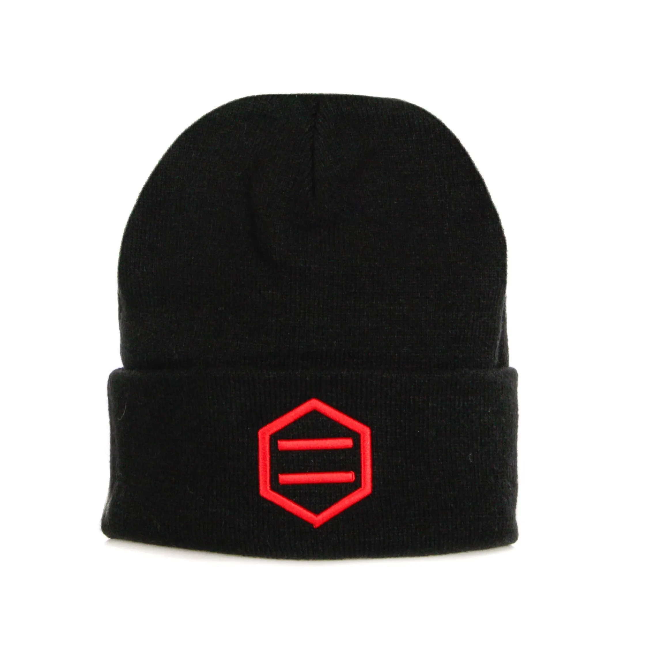 Uomo Logo Beanie Black/red