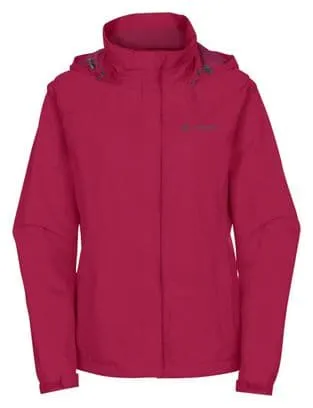 Vaude Escape Bike Light Crimson Jacket Rosso Donna